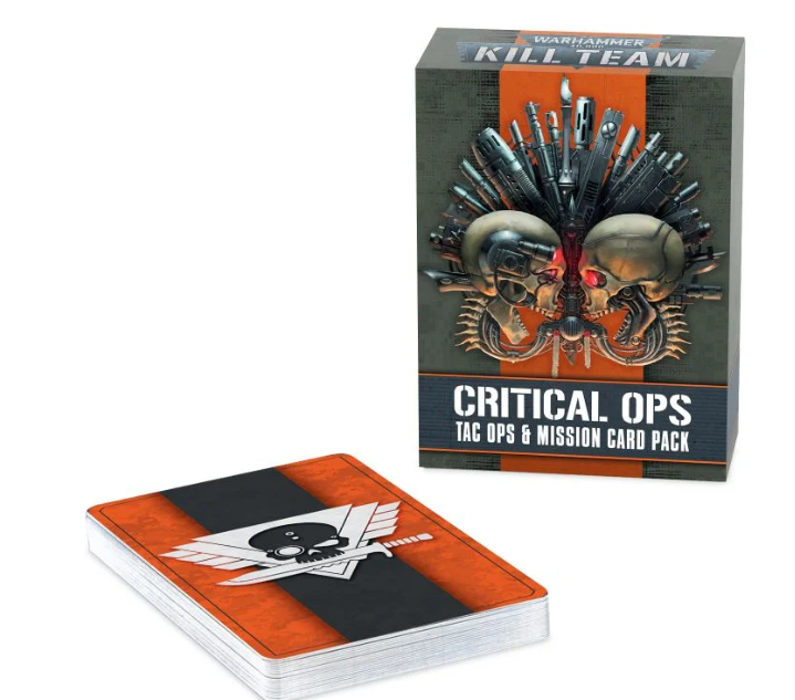 Kill Team: Critical Ops - Tac Ops & Mission Card Pack Kill Team: Critical Ops - Tac Ops & Mission Card Pack
